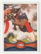 Willis McGahee - Denver Broncos (NFL Football Card) 2012 Topps # 251 Mint
