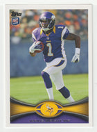 Jarius Wright RC - Minnesota Vikings (NFL Football Card) 2012 Topps # 252 Mint