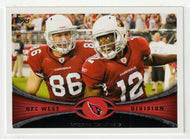 Todd Heap - Andre Roberts - Arizona Cardinals (NFL Football Card) 2012 Topps # 259 Mint