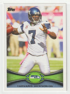 Tarvaris Jackson - Seattle Seahawks (NFL Football Card) 2012 Topps # 307 Mint