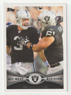 Carson Palmer - Oakland Raiders (NFL Football Card) 2012 Topps # 311 Mint