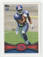 Rueben Randle RC - New York Giants (NFL Football Card) 2012 Topps # 314 Mint