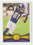 Jerome Simpson - Minnesota Vikings (NFL Football Card) 2012 Topps # 317 Mint