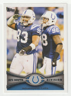 Dwight Freeney - Robert Mathis - Indianapolis Colts (NFL Football Card) 2012 Topps # 328 Mint