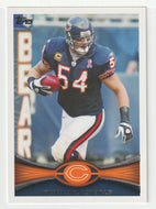 Brian Urlacher - Chicago Bears (NFL Football Card) 2012 Topps # 329 Mint