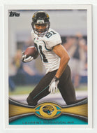 Laurent Robinson - Jacksonville Jaguars (NFL Football Card) 2012 Topps # 333 Mint