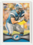 Riley Reiff RC - Detroit Lions (NFL Football Card) 2012 Topps # 345 Mint