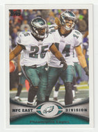 LeSean McCoy - Riley Cooper - Philadelphia Eagles (NFL Football Card) 2012 Topps # 346 Mint