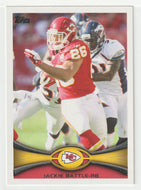 Jackie Battle - Kansas City Chiefs (NFL Football Card) 2012 Topps # 351 Mint