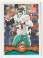 Vontae Davis - Miami Dolphins (NFL Football Card) 2012 Topps # 371 Mint