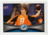 Kellen Moore RC - Detroit Lions (NFL Football Card) 2012 Topps # 377 Mint