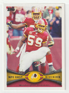 London Fletcher - Brian Orakpo - Washington Redskins (NFL Football Card) 2012 Topps # 391 Mint