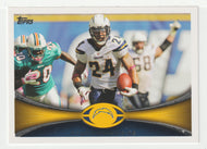 Ryan Mathews - San Diego Chargers (NFL Football Card) 2012 Topps # 398 Mint