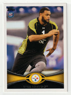 Mike Adams RC - Pittsburgh Steelers (NFL Football Card) 2012 Topps # 401 Mint