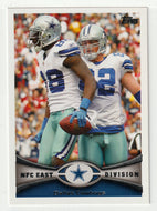 Dez Bryant - Jason Witten - Dallas Cowboys (NFL Football Card) 2012 Topps # 403 Mint