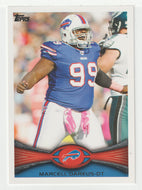 Marcell Dareus - Buffalo Bills (NFL Football Card) 2012 Topps # 408 Mint