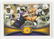 Chad Greenway - Minnesota Vikings (NFL Football Card) 2012 Topps # 417 Mint
