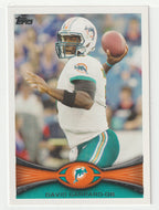 David Garrard - Miami Dolphins (NFL Football Card) 2012 Topps # 435 Mint