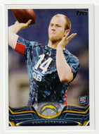 Brad Sorensen RC - San Diego Chargers (NFL Football Card) 2013 Topps # 32 Mint