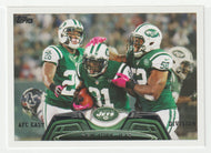 New York Jets Team Card - Antonio Cromartie - David Harris - Ellis Lankster (NFL Football Card) 2013 Topps # 106 Mint