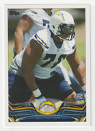 D.J. Fluker RC - San Diego Chargers (NFL Football Card) 2013 Topps # 107 Mint