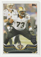 Jahri Evans - New Orleans Saints (NFL Football Card) 2013 Topps # 144 Mint