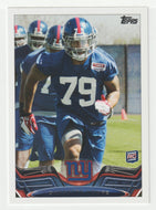 Damontre Moore RC - New York Giants (NFL Football Card) 2013 Topps # 178 Mint