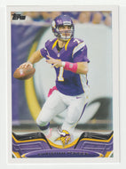 Christian Ponder - Minnesota Vikings (NFL Football Card) 2013 Topps # 328 Mint