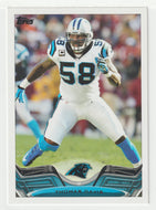 Thomas Davis - Carolina Panthers (NFL Football Card) 2013 Topps # 329 Mint