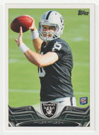 Tyler Wilson RC - Oakland Raiders (NFL Football Card) 2013 Topps # 332 Mint