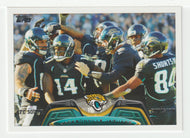Jacksonville Jaguars Team Card - Chad Henne - Cecil Shorts - Justin Blackmon (NFL Football Card) 2013 Topps # 356 Mint