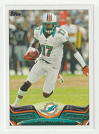 Mike Wallace - Miami Dolphins (NFL Football Card) 2013 Topps # 393 Mint