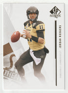 Jordan Rodgers - Vanderbilt Commodores (Football Card) 2013 Upper Deck SP Authentic # 6 Mint