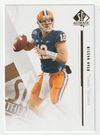 Ryan Nassib - Syracuse Orange (Football Card) 2013 Upper Deck SP Authentic # 11 Mint
