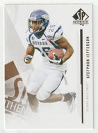 Stefphon Jefferson - Nevada Wolf Pack (Football Card) 2013 Upper Deck SP Authentic # 32 Mint