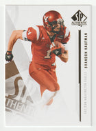 Brandon Kaufman - Eastern Washington Eagles (Football Card) 2013 Upper Deck SP Authentic # 37 Mint