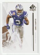 Chris Harper - Kansas State Wildcats (Football Card) 2013 Upper Deck SP Authentic # 38 Mint
