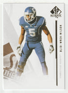 Blidi Wreh-Wilson - Connecticut Huskies (Football Card) 2013 Upper Deck SP Authentic # 45 Mint