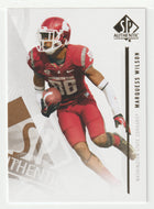 Marquess Wilson - Washington State Cougars (Football Card) 2013 Upper Deck SP Authentic # 54 Mint
