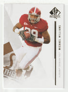 Michael Williams - Alabama Crimson Tide (Football Card) 2013 Upper Deck SP Authentic # 63 Mint