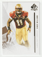 Vince Williams - Florida State Seminoles (Football Card) 2013 Upper Deck SP Authentic # 84 Mint