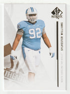 Sylvester Williams - North Carolina Tar Heels (Football Card) 2013 Upper Deck SP Authentic # 87 Mint