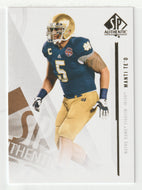 Manti Te'o - Notre Dame Fighting Irish (Football Card) 2013 Upper Deck SP Authentic # 91 Mint