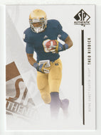 Theo Riddick - Notre Dame Fighting Irish (Football Card) 2013 Upper Deck SP Authentic # 93 Mint