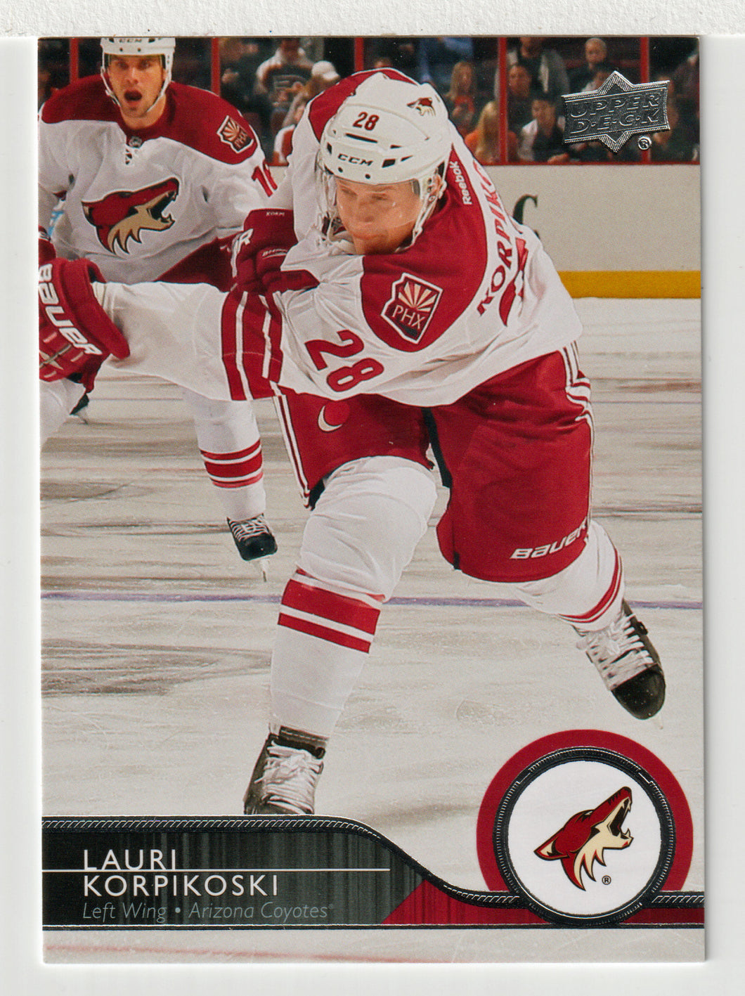 Lauri Korpikoski - Arizona Coyotes (NHL Hockey Card) 2014-15 Upper Deck # 8 Mint