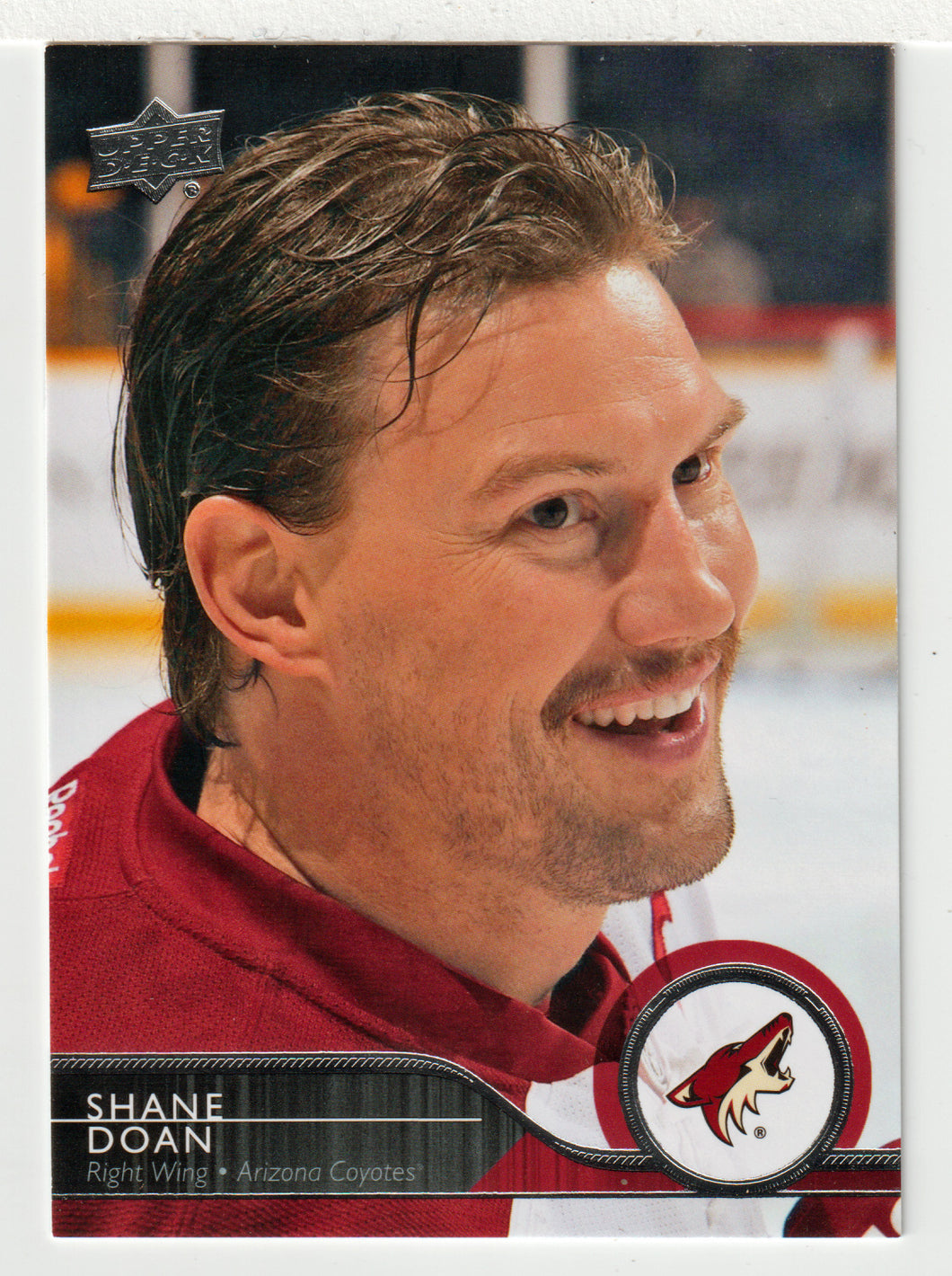 Shane Doan - Arizona Coyotes (NHL Hockey Card) 2014-15 Upper Deck # 9 Mint