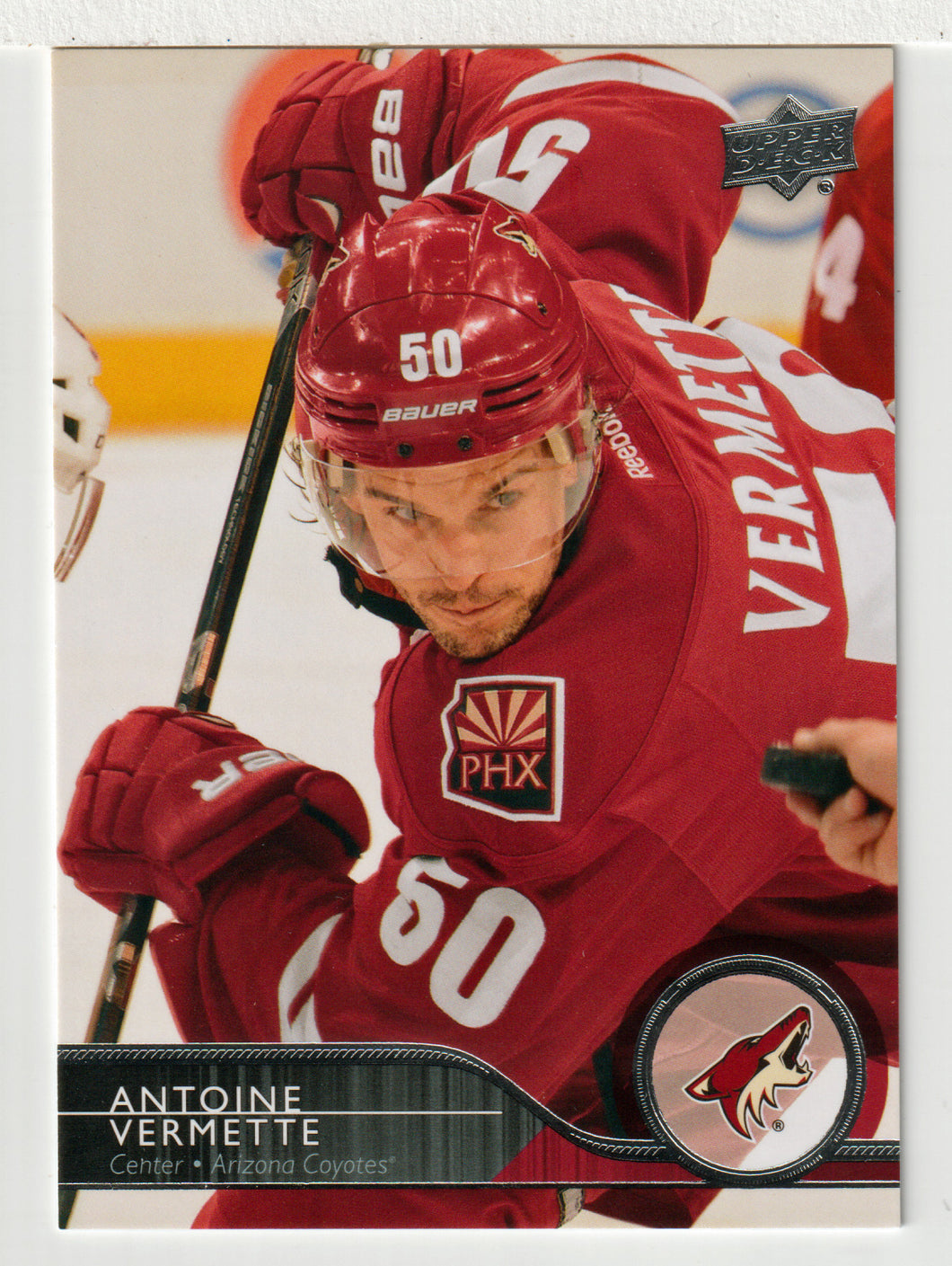 Antoine Vermette - Arizona Coyotes (NHL Hockey Card) 2014-15 Upper Deck # 10 Mint