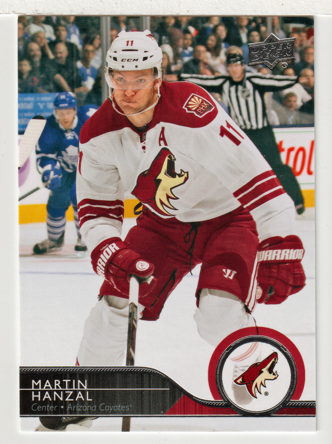 Martin Hanzal - Arizona Coyotes (NHL Hockey Card) 2014-15 Upper Deck # 11 Mint