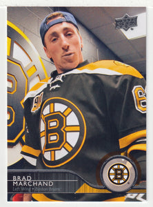 Brad Marchand - Boston Bruins (NHL Hockey Card) 2014-15 Upper Deck # 15 Mint