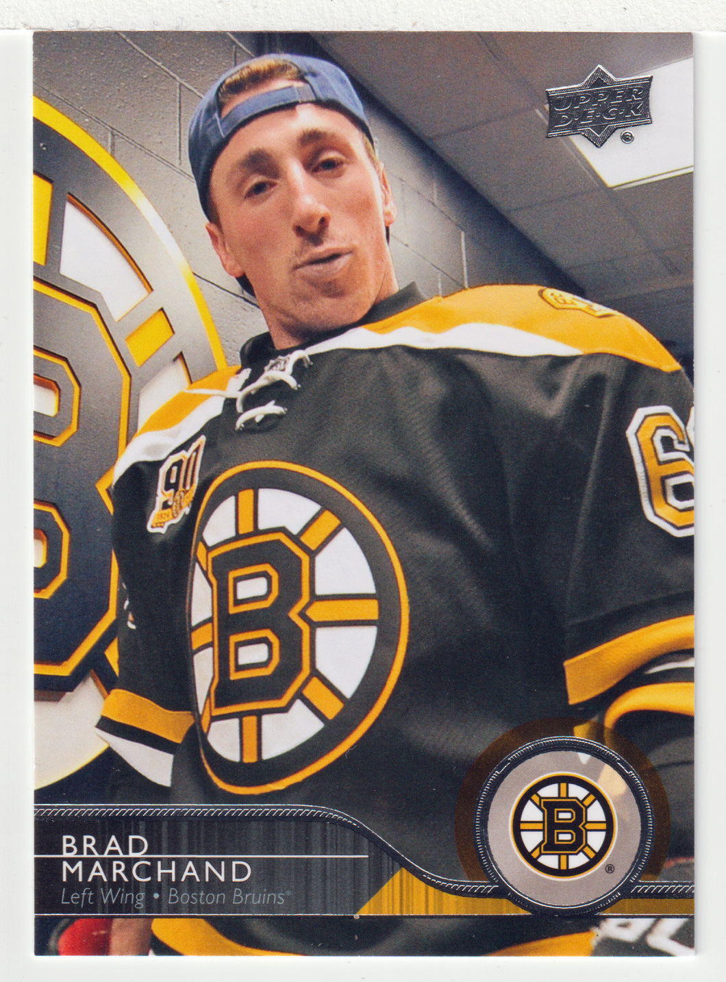 Brad Marchand - Boston Bruins (NHL Hockey Card) 2014-15 Upper Deck # 15 Mint